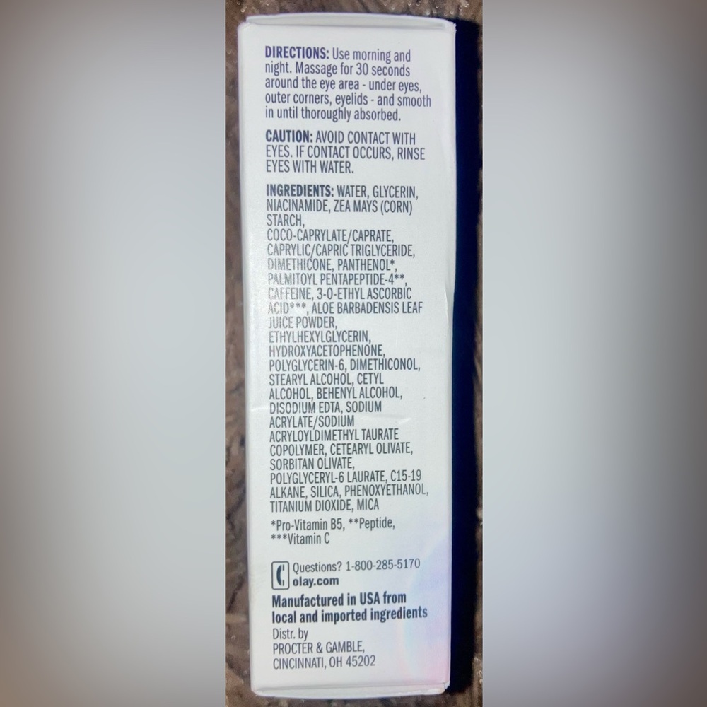 Olay Super Eyes Daily Eye Serum- 5 Eye Serum Benefits In 1 - Picture 4 of 9